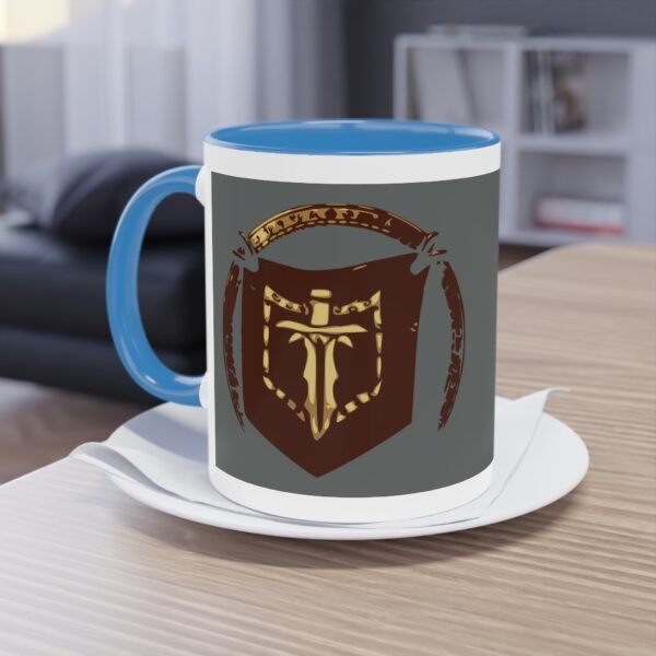 Kaffeebecher 2farbig mit Gildenwappen