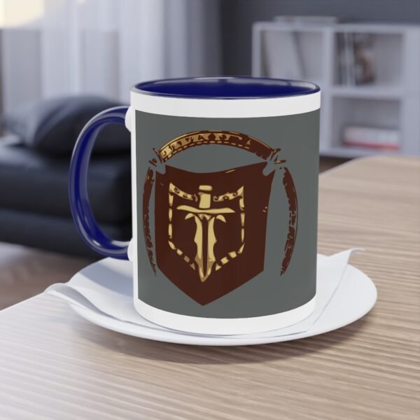 Kaffeebecher 2farbig mit Gildenwappen