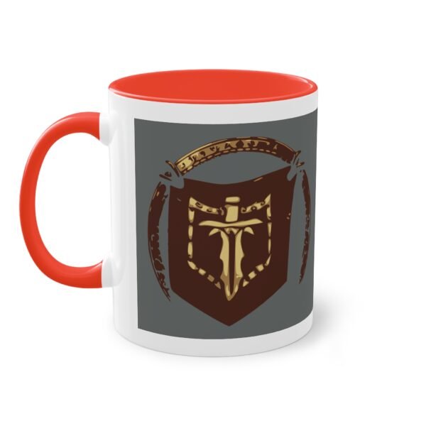 Kaffeebecher 2farbig mit Gildenwappen