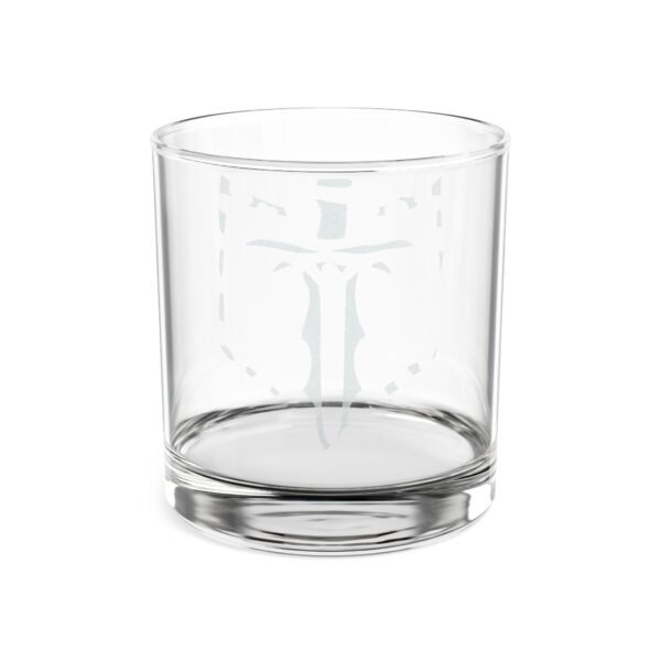 15487302372331880713_2048.jpeg Engraved Whiskey Glass 10.5oz — Subtle Monogram Shield Design
