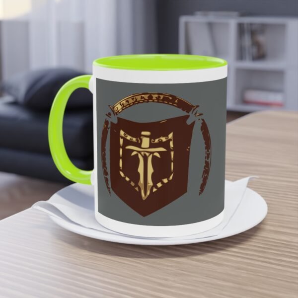 Kaffeebecher 2farbig mit Gildenwappen