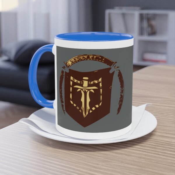 Kaffeebecher 2farbig mit Gildenwappen