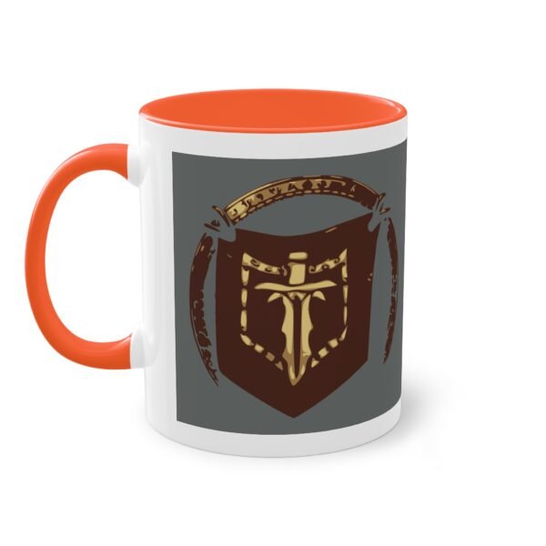 Kaffeebecher 2farbig mit Gildenwappen
